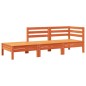 vidaXL Gartensofa mit Kissen und Fußhocker Massivholz Kiefer vidaXL Gartensofa mit Kissen und Fußhocker Massivholz Kiefer