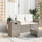 vidaXL Propan-Tank-Verstecktisch Grau 40x40x60 cm Poly Rattan vidaXL Propan-Tank-Verstecktisch Grau 40x40x60 cm Poly Rattan