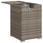 vidaXL Propan-Tank-Verstecktisch Grau 40x40x60 cm Poly Rattan vidaXL Propan-Tank-Verstecktisch Grau 40x40x60 cm Poly Rattan