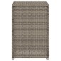 vidaXL Propan-Tank-Verstecktisch Grau 40x40x60 cm Poly Rattan vidaXL Propan-Tank-Verstecktisch Grau 40x40x60 cm Poly Rattan