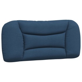 vidaXL Kopfteil-Kissen Blau 90 cm Stoff