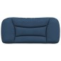 vidaXL Kopfteil-Kissen Blau 90 cm Stoff vidaXL Kopfteil-Kissen Blau 90 cm Stoff