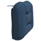 vidaXL Kopfteil-Kissen Blau 90 cm Stoff vidaXL Kopfteil-Kissen Blau 90 cm Stoff