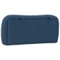 vidaXL Kopfteil-Kissen Blau 90 cm Stoff vidaXL Kopfteil-Kissen Blau 90 cm Stoff