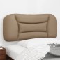 vidaXL Kopfteil-Kissen Cappuccino-Braun 90 cm Kunstleder vidaXL Kopfteil-Kissen Cappuccino-Braun 90 cm Kunstleder