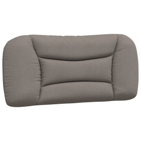 vidaXL Kopfteil-Kissen Taupe 90 cm Stoff
