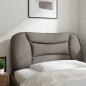 vidaXL Kopfteil-Kissen Taupe 90 cm Stoff vidaXL Kopfteil-Kissen Taupe 90 cm Stoff