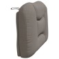 vidaXL Kopfteil-Kissen Taupe 90 cm Stoff vidaXL Kopfteil-Kissen Taupe 90 cm Stoff