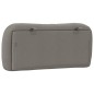 vidaXL Kopfteil-Kissen Taupe 90 cm Stoff vidaXL Kopfteil-Kissen Taupe 90 cm Stoff