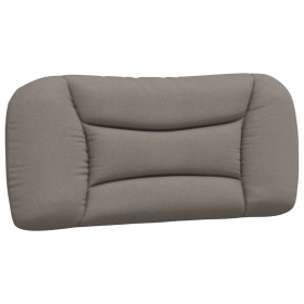 vidaXL Kopfteil-Kissen Taupe 80 cm Stoff