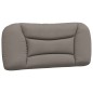 vidaXL Kopfteil-Kissen Taupe 80 cm Stoff