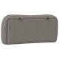 vidaXL Kopfteil-Kissen Taupe 80 cm Stoff