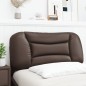 vidaXL Kopfteil-Kissen Braun 80 cm Kunstleder vidaXL Kopfteil-Kissen Braun 80 cm Kunstleder