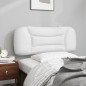 vidaXL Kopfteil-Kissen Weiß 100 cm Kunstleder vidaXL Kopfteil-Kissen Weiß 100 cm Kunstleder