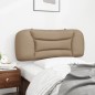 vidaXL Kopfteil-Kissen Cappuccino-Braun 100 cm Kunstleder
