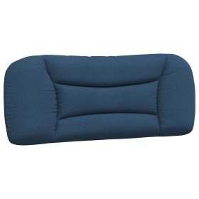 vidaXL Kopfteil-Kissen Blau 100 cm Stoff