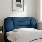 vidaXL Kopfteil-Kissen Blau 100 cm Stoff vidaXL Kopfteil-Kissen Blau 100 cm Stoff