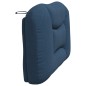 vidaXL Kopfteil-Kissen Blau 100 cm Stoff vidaXL Kopfteil-Kissen Blau 100 cm Stoff