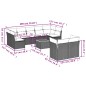 vidaXL 10-tlg. Garten-Sofagarnitur mit Kissen Beige Poly Rattan vidaXL 10-tlg. Garten-Sofagarnitur mit Kissen Beige Poly Rattan