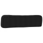 vidaXL Kopfteil-Kissen Schwarz 200 cm Stoff vidaXL Kopfteil-Kissen Schwarz 200 cm Stoff