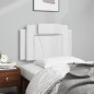 vidaXL Kopfteil-Kissen Weiß 80 cm Kunstleder vidaXL Kopfteil-Kissen Weiß 80 cm Kunstleder