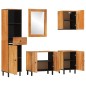 vidaXL 5-tlg. Badmöbel-Set Massivholz Akazie vidaXL 5-tlg. Badmöbel-Set Massivholz Akazie