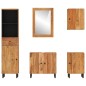 vidaXL 5-tlg. Badmöbel-Set Massivholz Akazie vidaXL 5-tlg. Badmöbel-Set Massivholz Akazie