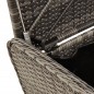 vidaXL Sitzbank mit Stauraum & Kissen Grau 80x51x52 cm Poly Rattan vidaXL Sitzbank mit Stauraum & Kissen Grau 80x51x52 cm Poly Rattan