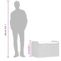 vidaXL Sitzbank mit Stauraum & Kissen Grau 80x51x52 cm Poly Rattan vidaXL Sitzbank mit Stauraum & Kissen Grau 80x51x52 cm Poly Rattan