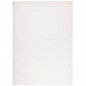 vidaXL Teppich Shaggy Hochflor Modern Creme 240x340 cm