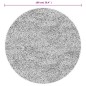 vidaXL Teppich Shaggy Hochflor Modern Grün Ø 100 cm vidaXL Teppich Shaggy Hochflor Modern Grün Ø 100 cm