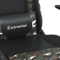 vidaXL Gaming-Stuhl mit Massagefunktion Schwarz Tarnfarben Kunstleder vidaXL Gaming-Stuhl mit Massagefunktion Schwarz Tarnfarben Kunstleder