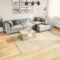 vidaXL Teppich Shaggy Hochflor Modern Golden 240x240 cm vidaXL Teppich Shaggy Hochflor Modern Golden 240x240 cm