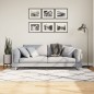 vidaXL Teppich Shaggy Hochflor Modern Creme und Schwarz 140x200 cm vidaXL Teppich Shaggy Hochflor Modern Creme und Schwarz 140x200 cm
