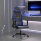 vidaXL Gaming-Stuhl mit Massagefunktion Schwarz und Blau Kunstleder vidaXL Gaming-Stuhl mit Massagefunktion Schwarz und Blau Kunstleder