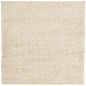 vidaXL Teppich Shaggy Hochflor Modern Golden 160x160 cm vidaXL Teppich Shaggy Hochflor Modern Golden 160x160 cm