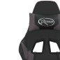 vidaXL Gaming-Stuhl mit Massagefunktion Schwarz und Grau Kunstleder vidaXL Gaming-Stuhl mit Massagefunktion Schwarz und Grau Kunstleder