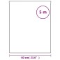 vidaXL Fensterfolie Matt Jalousien-Muster 60x500 cm PVC