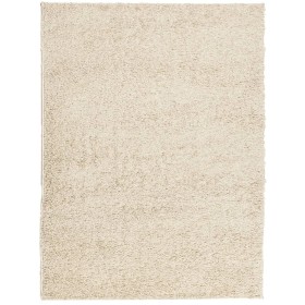 vidaXL Teppich Shaggy Hochflor Modern Golden 300x400 cm