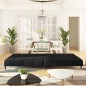 vidaXL Schlafsofa 2-Sitzer Schwarz Samt vidaXL Schlafsofa 2-Sitzer Schwarz Samt
