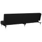 vidaXL Schlafsofa 2-Sitzer Schwarz Samt vidaXL Schlafsofa 2-Sitzer Schwarz Samt