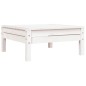 vidaXL Gartensofa 3-Sitzer Weiß Massivholz Kiefer vidaXL Gartensofa 3-Sitzer Weiß Massivholz Kiefer