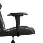 vidaXL Gaming-Stuhl mit Massagefunktion Schwarz und Weiß Kunstleder vidaXL Gaming-Stuhl mit Massagefunktion Schwarz und Weiß Kunstleder