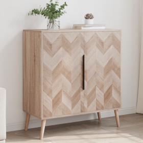 vidaXL Sideboard Sonoma-Eiche 80x38,5x88 cm Holzwerkstoff