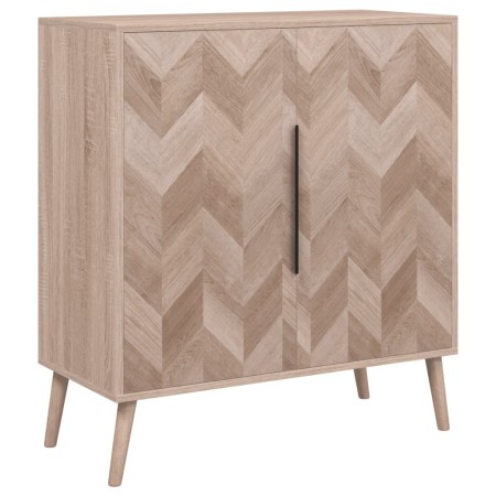 vidaXL Sideboard Sonoma-Eiche 80x38,5x88 cm Holzwerkstoff