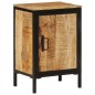 vidaXL Badschrank 40x30x60 cm Massivholz Mango und Eisen vidaXL Badschrank 40x30x60 cm Massivholz Mango und Eisen
