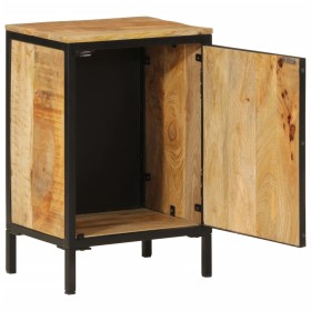 vidaXL Badschrank 40x30x60 cm Massivholz Mango und Eisen