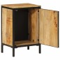 vidaXL Badschrank 40x30x60 cm Massivholz Mango und Eisen vidaXL Badschrank 40x30x60 cm Massivholz Mango und Eisen