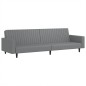 vidaXL Schlafsofa 2-Sitzer Grau Kunstleder vidaXL Schlafsofa 2-Sitzer Grau Kunstleder