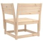 vidaXL 5-tlg. Garten-Lounge-Set Massivholz Kiefer vidaXL 5-tlg. Garten-Lounge-Set Massivholz Kiefer